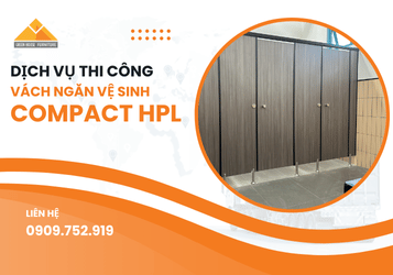 Thi công vách vệ sinh compact Đắk Lắk