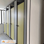 Báo giá vách ngăn vệ sinh Compact HPL theo m²