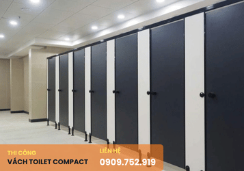 Vách Toilet Compact – Giải Pháp Vách Ngăn Vệ Sinh Hiện Đại