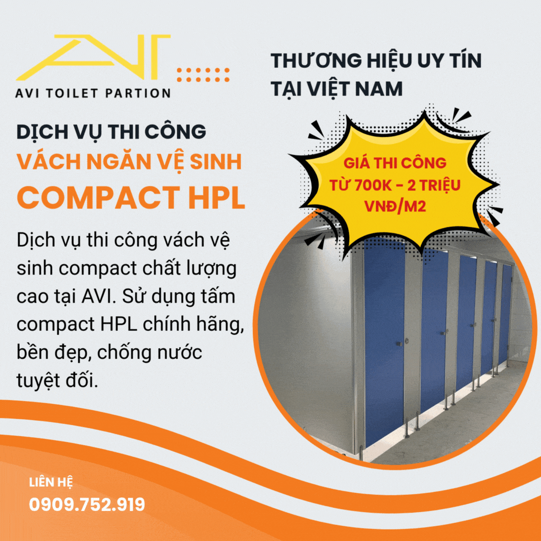 THI CONG VACH NGAN VE SINH COMPACT HPL