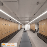 Tủ locker gỗ Compact