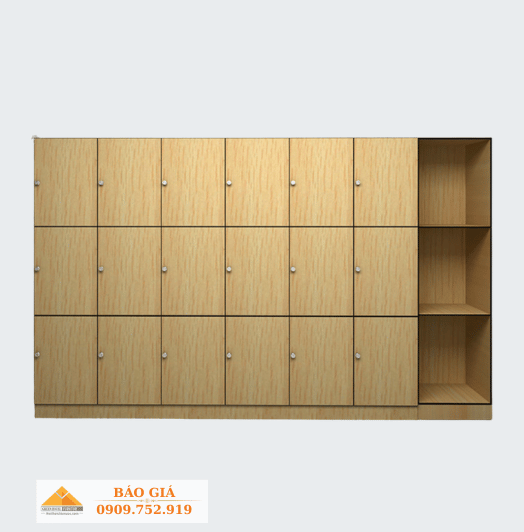 Tủ locker gỗ Compact đặt theo yêu cầu